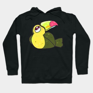 Chubby Keel-billed toucan Hoodie